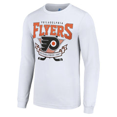 NHL Philadelphia Flyers Starter Team Logo Graphic Long Sleeve T-Shirt - White
