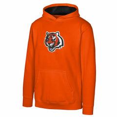 Cincinnati Bengals Youth Prime Pullover Hoodie Orange
