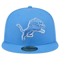Detroit Lions New Era Omaha 59FIFTY Fitted Hat Blue