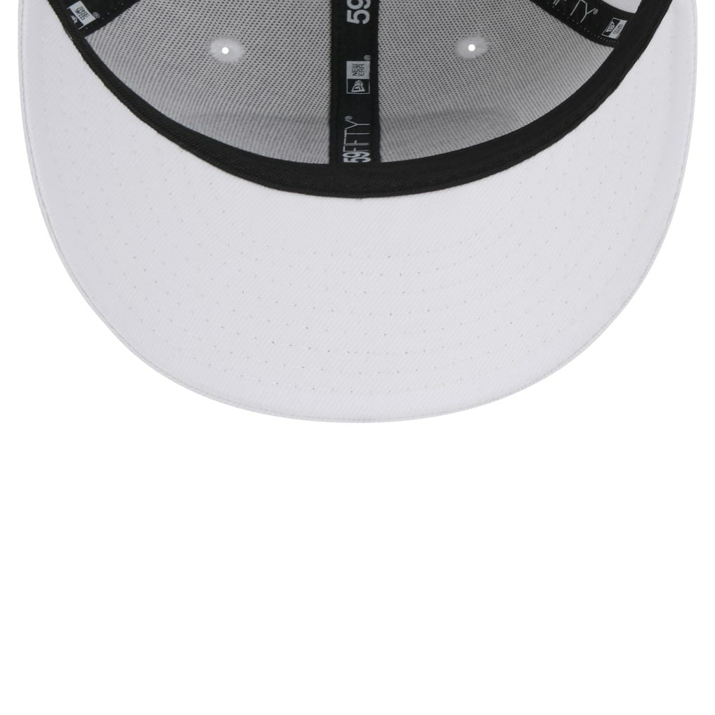 San Francisco 49ers New Era Omaha Low Profile 59FIFTY Fitted Hat White
