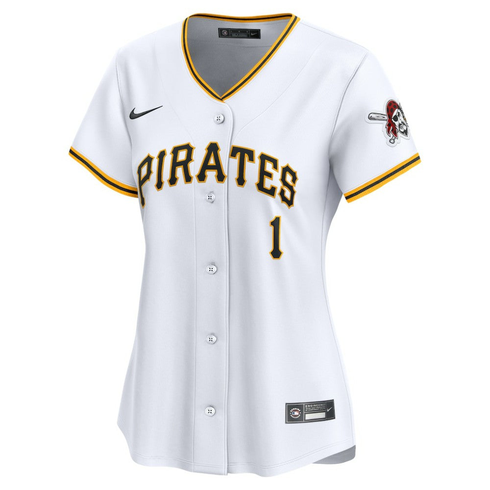 Pittsburgh Pirates Nike Women's #1 Mom Home Limited Jersey - White Jerseys