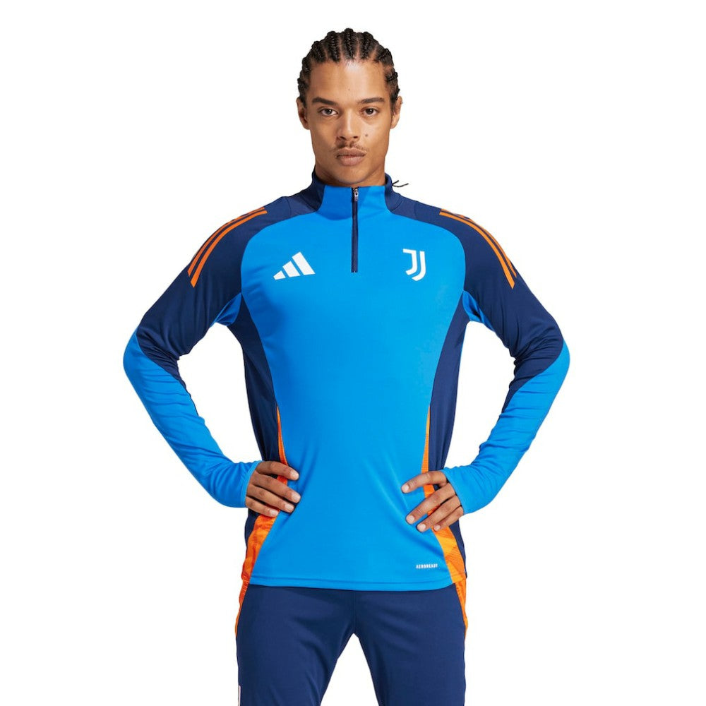 Juventus 2024/25 AEROREADY Raglan Quarter-Zip Training Top Blue shop