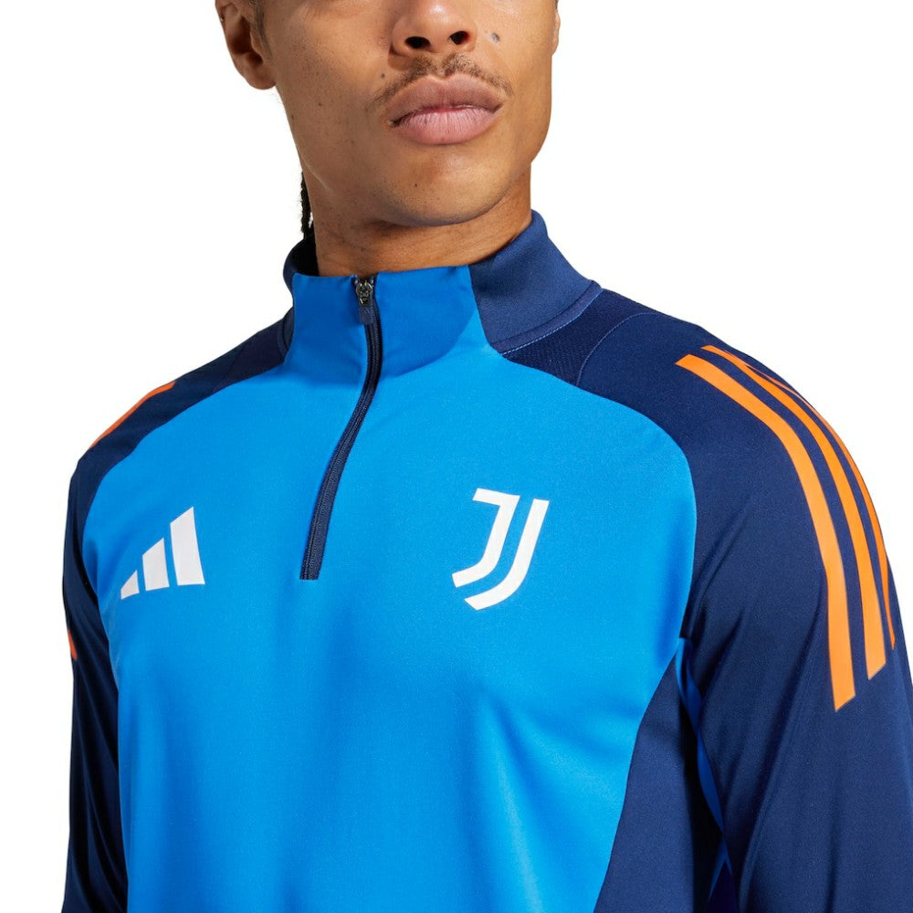 Juventus 2024/25 AEROREADY Raglan Quarter-Zip Training Top Blue shop