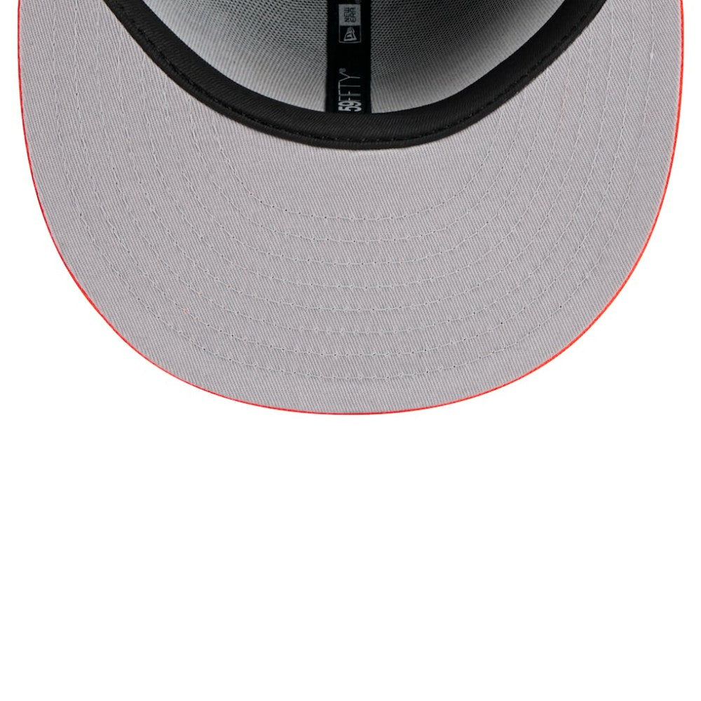 San Francisco Giants New Era Shadow Stitch 59FIFTY Fitted Hat - Black Hats