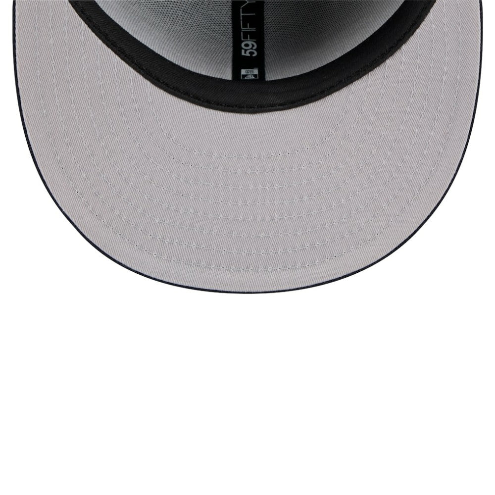 New York Yankees New Era Shadow Stitch 59FIFTY Fitted Hat - Black Hats