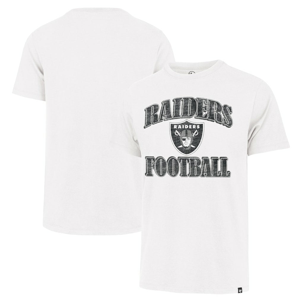 Las Vegas Raiders '47 Overrun Franklin T-Shirt White