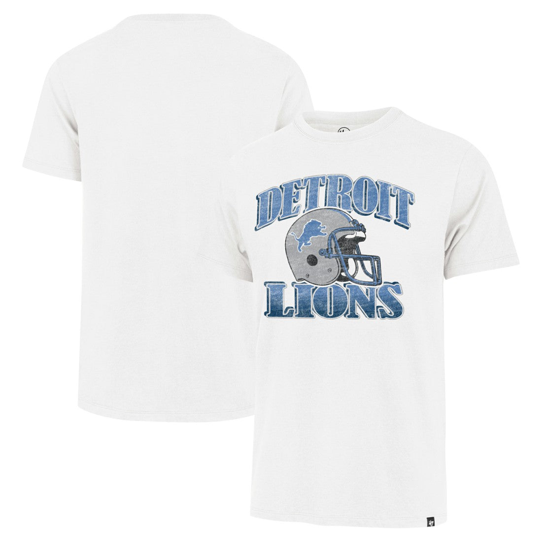 Detroit Lions '47 Overrun Franklin Throwback T-Shirt Cream