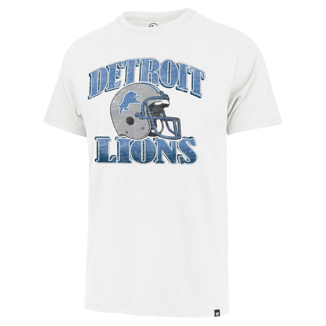 Detroit Lions '47 Overrun Franklin Throwback T-Shirt Cream