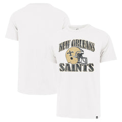 New Orleans Saints '47 Overrun Franklin Throwback T-Shirt Cream