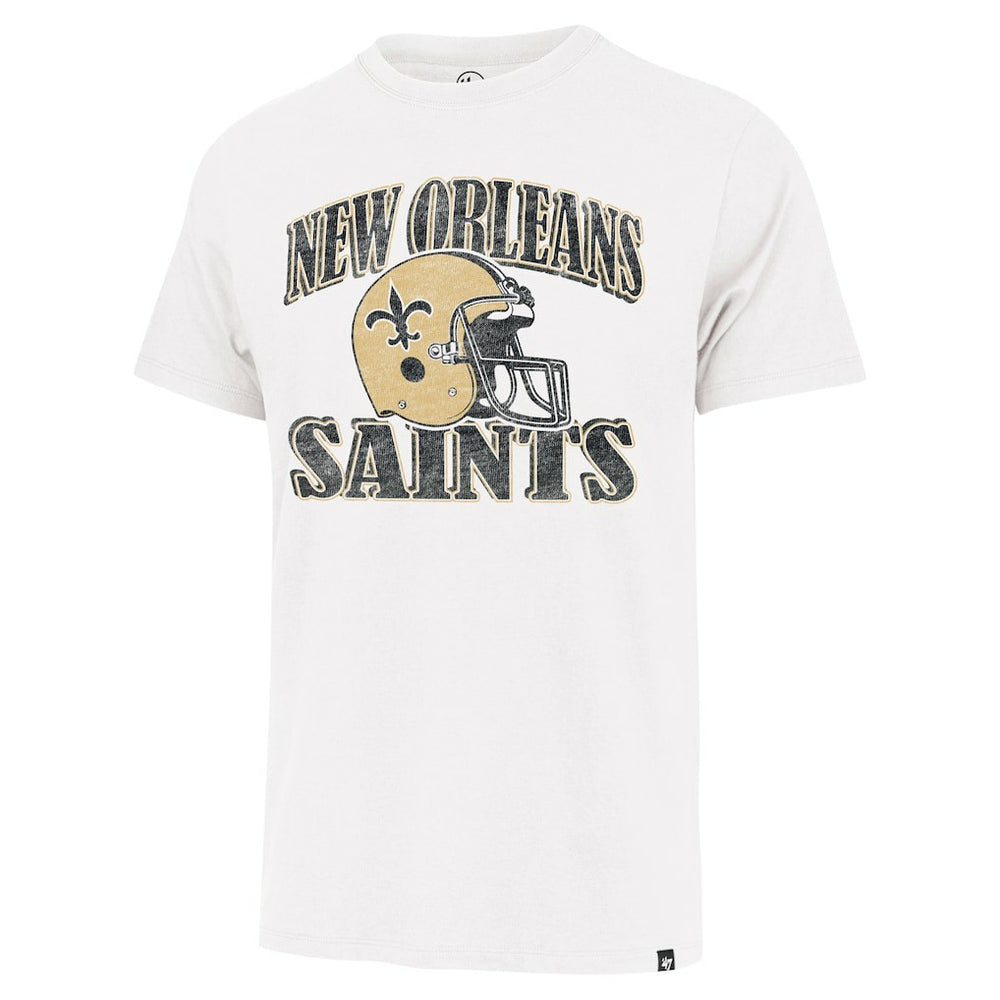 New Orleans Saints '47 Overrun Franklin Throwback T-Shirt Cream