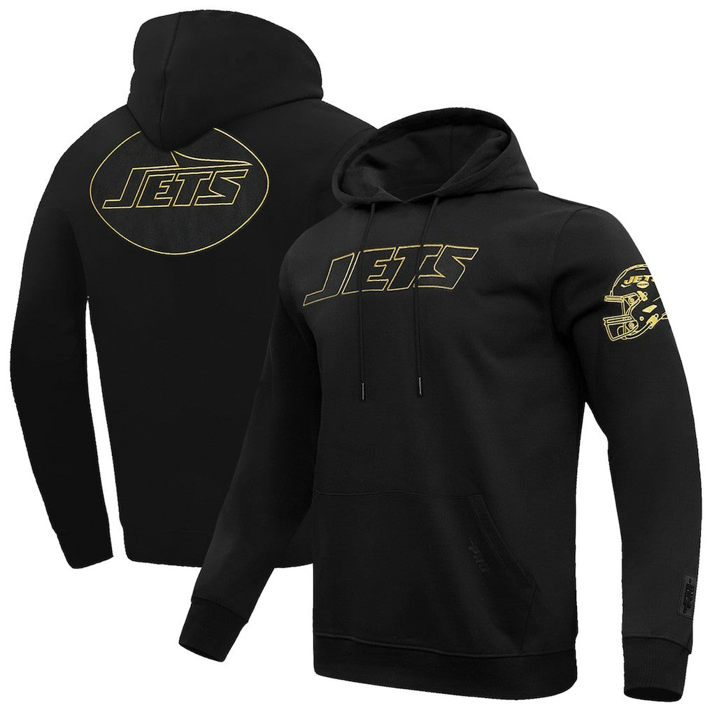 New York Jets Pro Standard Classic Chenille Pullover Hoodie Black