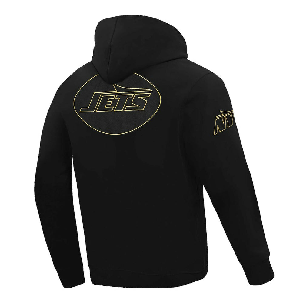 New York Jets Pro Standard Classic Chenille Pullover Hoodie Black