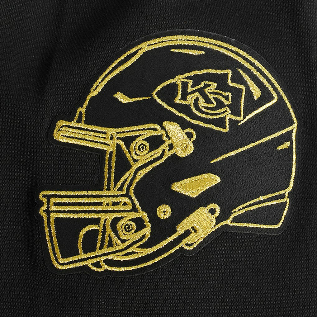 Kansas City Chiefs Pro Standard Classic Chenille Pullover Hoodie Black