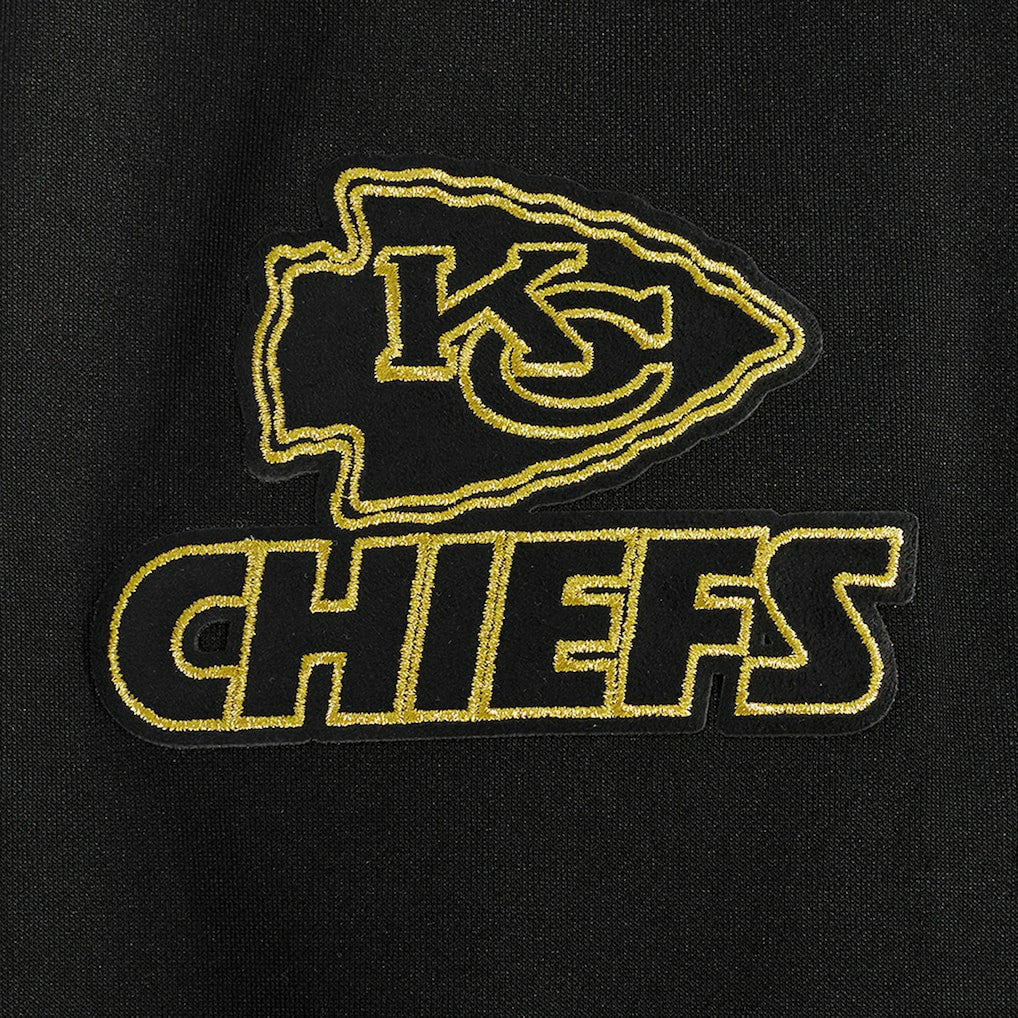 Kansas City Chiefs Pro Standard Classic Chenille Pullover Hoodie Black