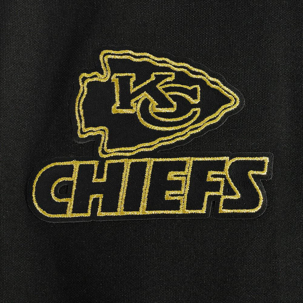 Kansas City Chiefs Pro Standard Classic Chenille Pullover Hoodie Black