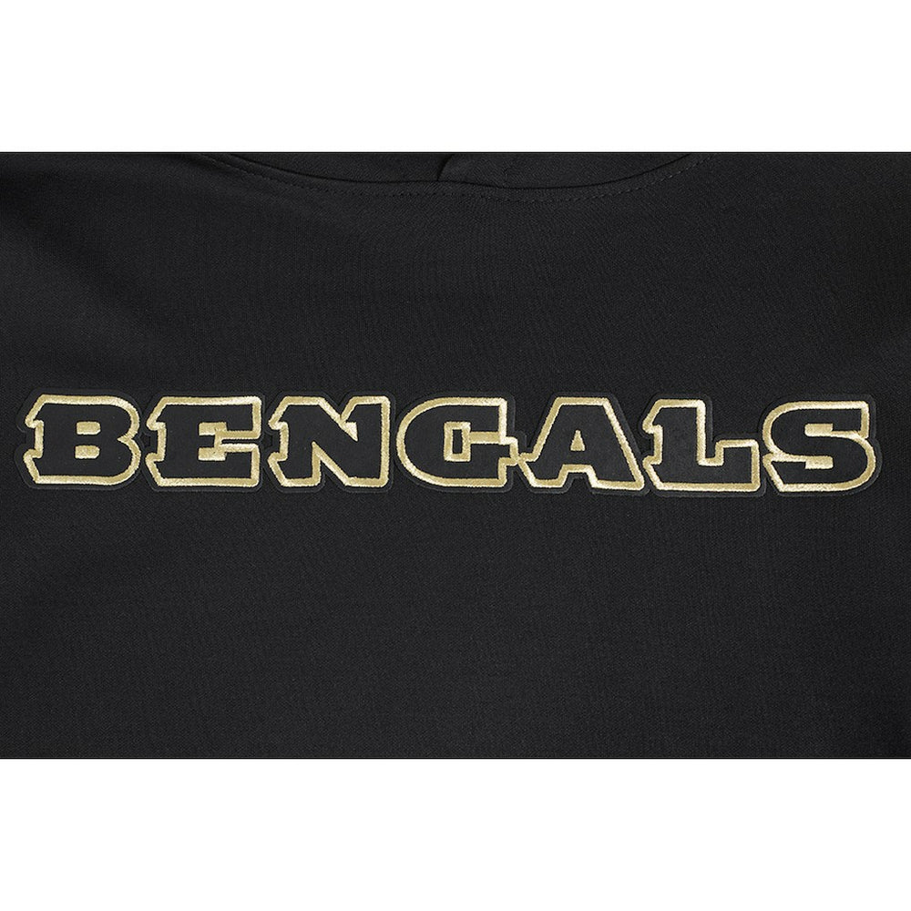 Cincinnati Bengals Pro Standard Classic Chenille Pullover Hoodie Black