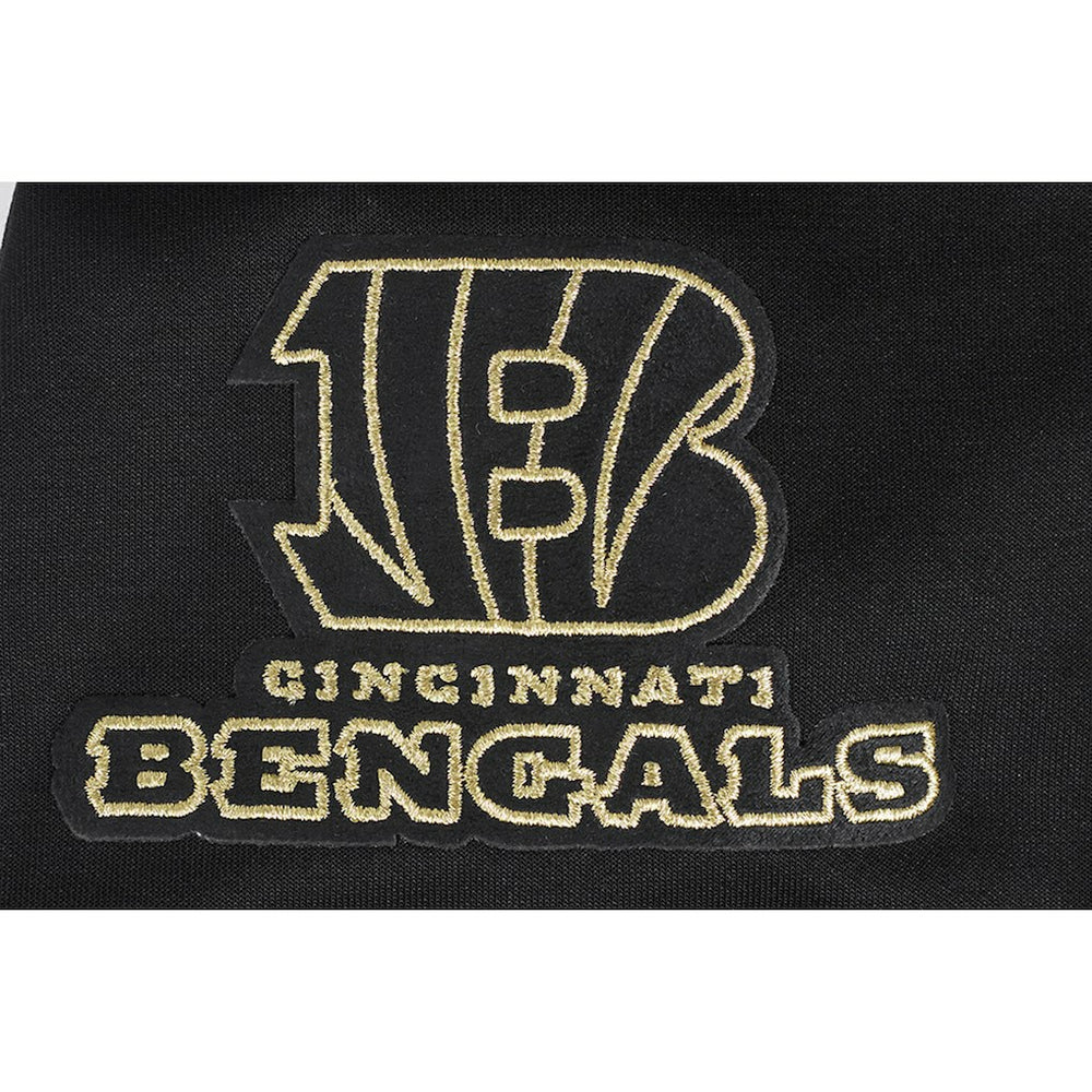 Cincinnati Bengals Pro Standard Classic Chenille Pullover Hoodie Black