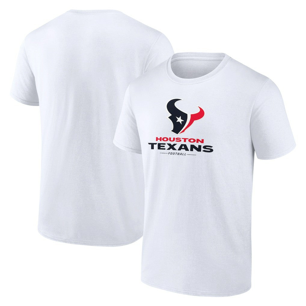 Houston Texans Team Lockup T-Shirt White