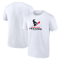 Houston Texans Team Lockup T-Shirt White