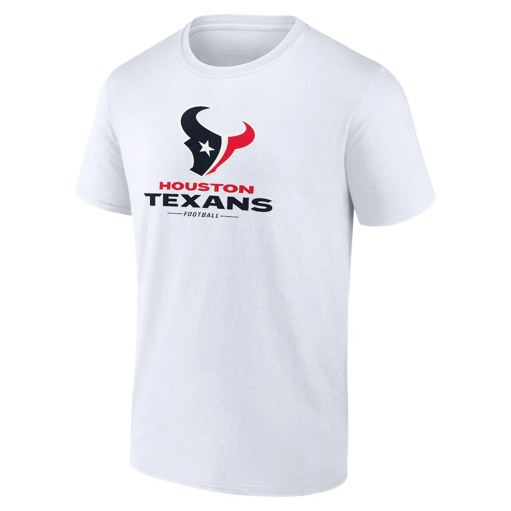 Houston Texans Team Lockup T-Shirt White
