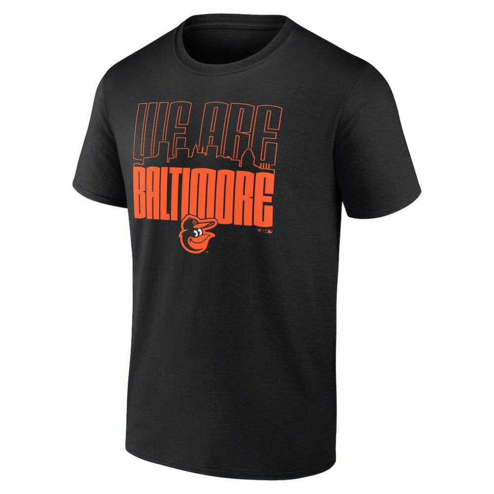 Baltimore Orioles We Are Baltimore T-Shirt - Black T-shirts