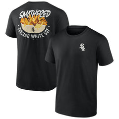 Chicago White Sox Smothered Fries T-Shirt - Black T-shirts