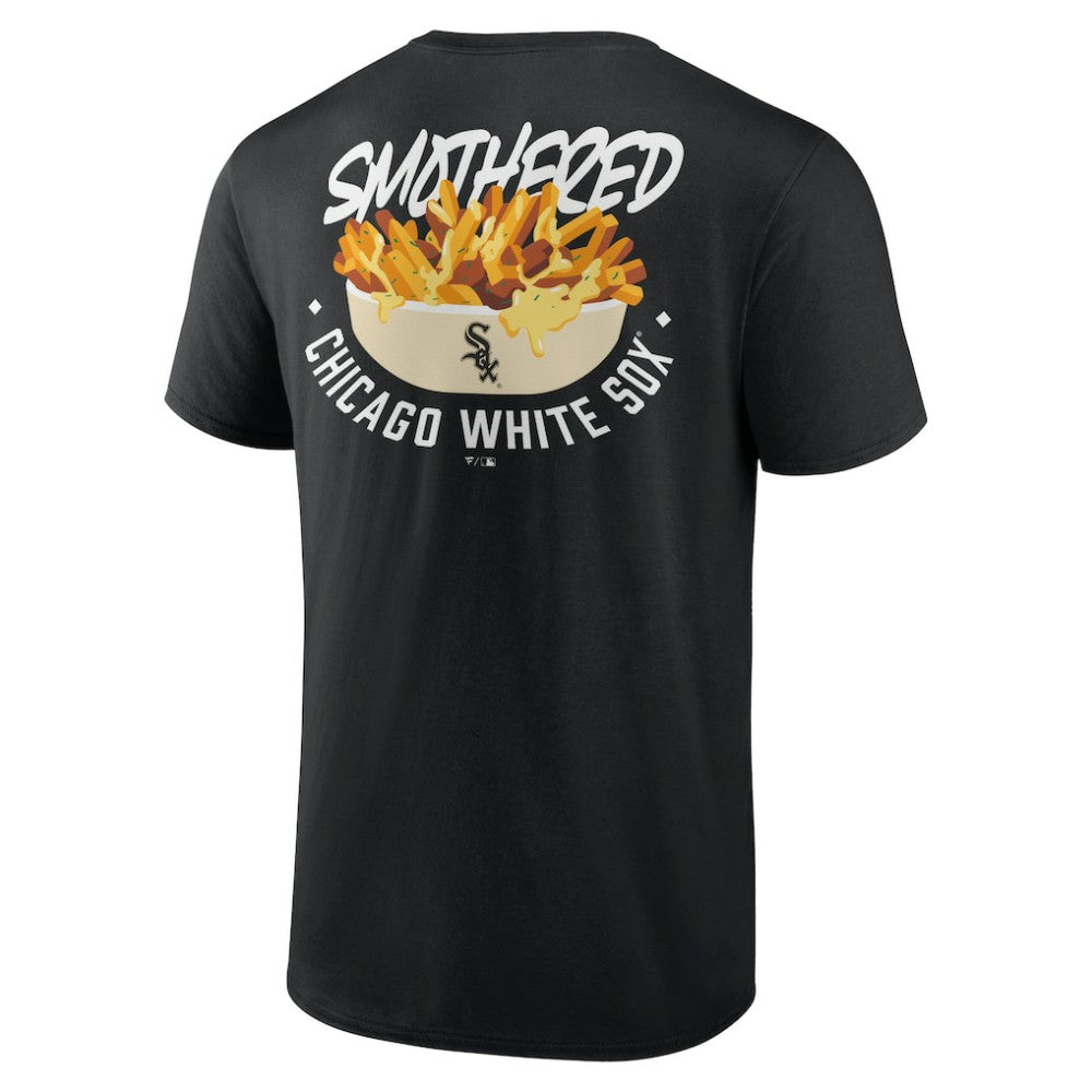 Chicago White Sox Smothered Fries T-Shirt - Black T-shirts