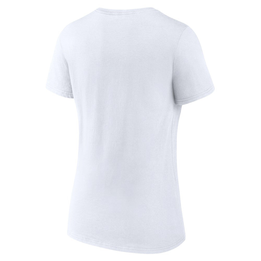 Cincinnati Reds Women's Chili V-Neck T-Shirt - White T-shirts