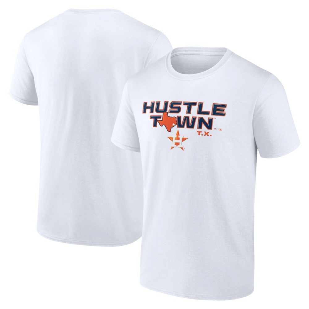 Houston Astros Hustle Town T-Shirt - White T-shirts