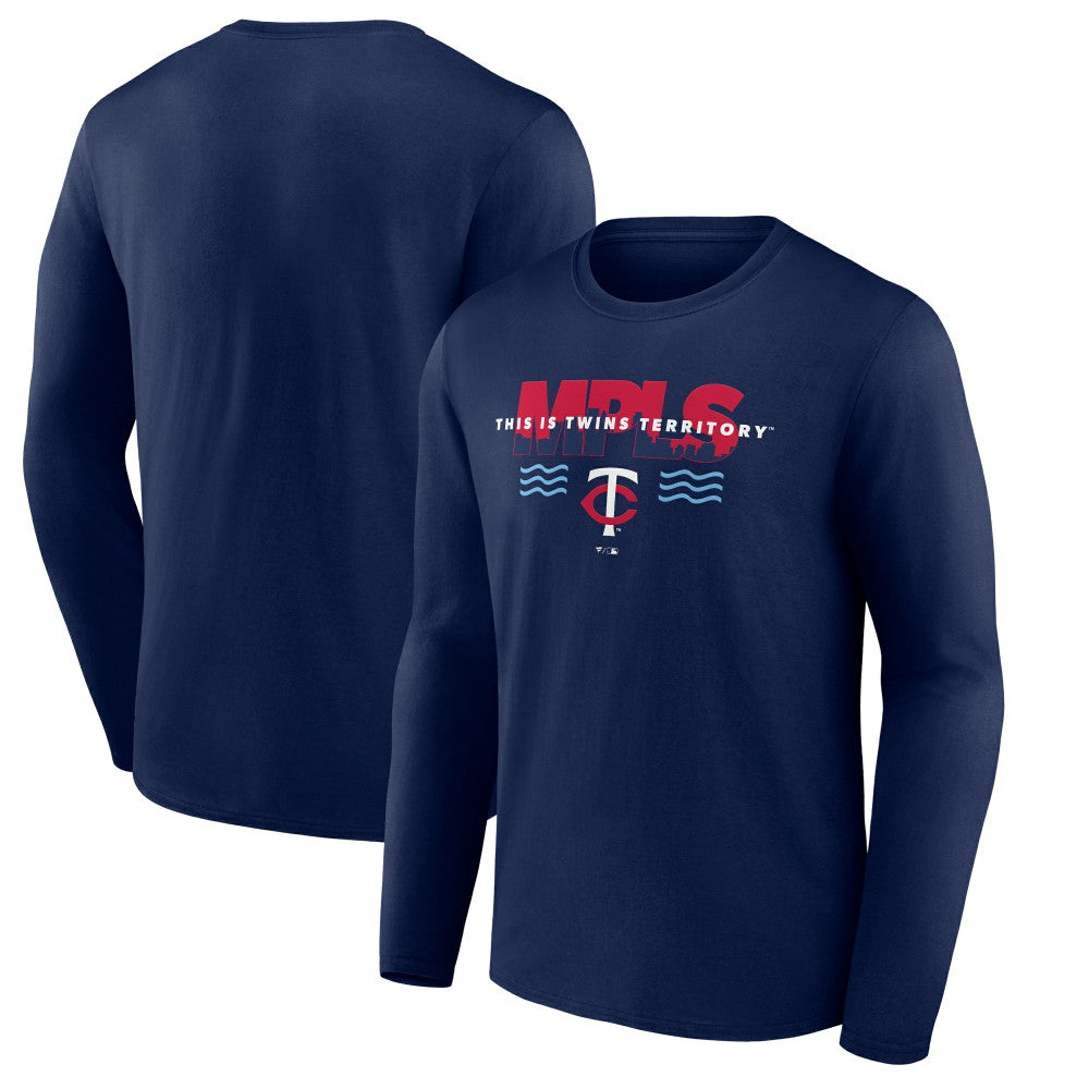 Minnesota Twins Territory Long Sleeve T-Shirt - Navy T-shirts