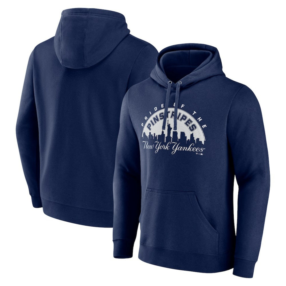 New York Yankees Pride of the Pinestripes Pullover Hoodie - Navy Hoodies