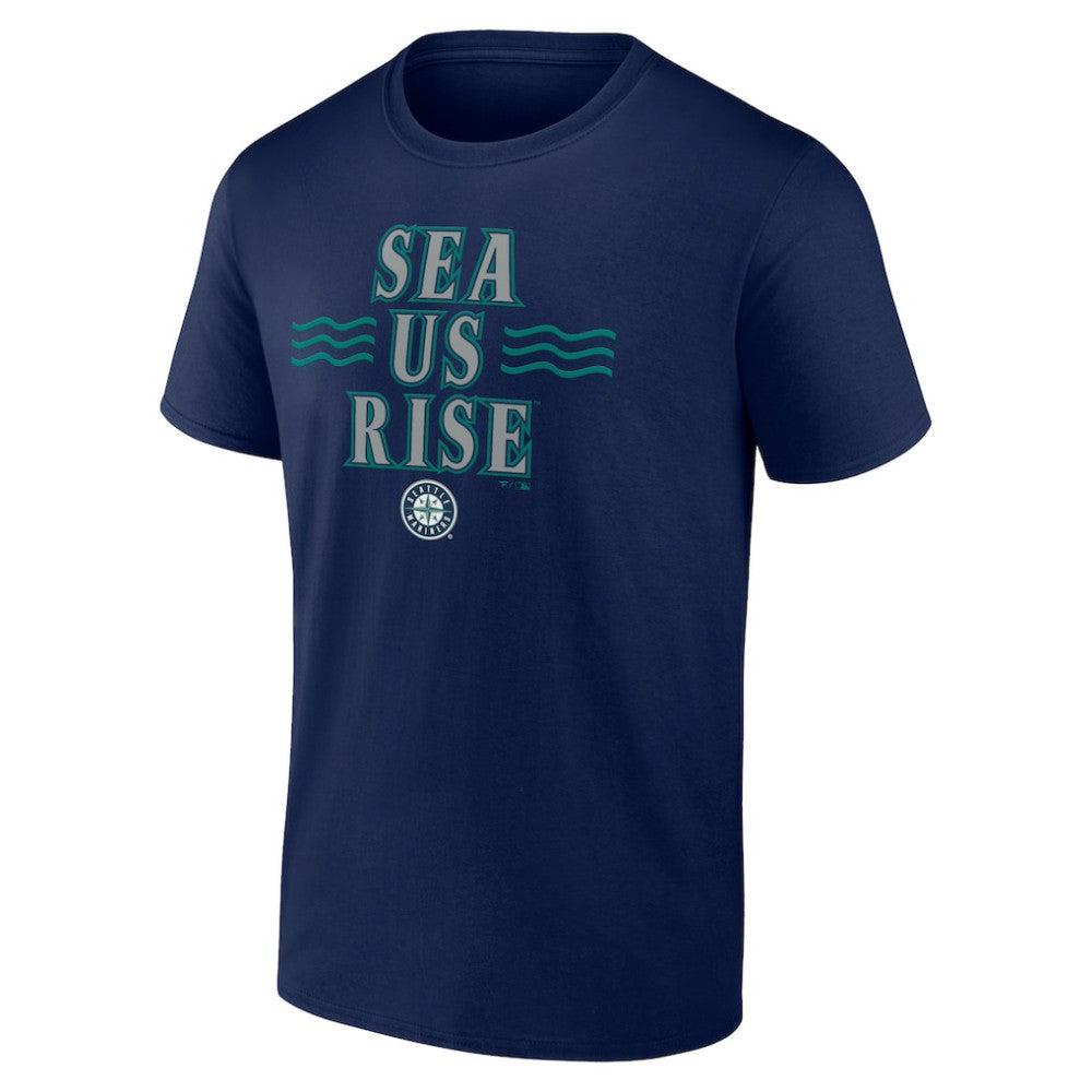 Seattle Mariners Sea Us Rise T-Shirt - Navy T-shirts