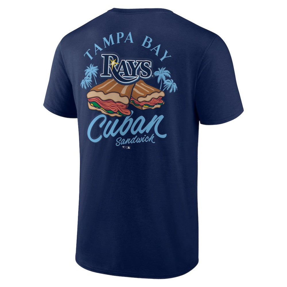 Tampa Bay Rays Cuban Sandwich T-Shirt - Navy T-shirts