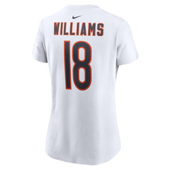 Caleb Williams Chicago Bears Women's Name & Number T-Shirt White
