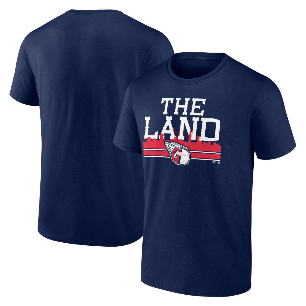 Cleveland Guardians The Land T-Shirt - Navy T-shirts