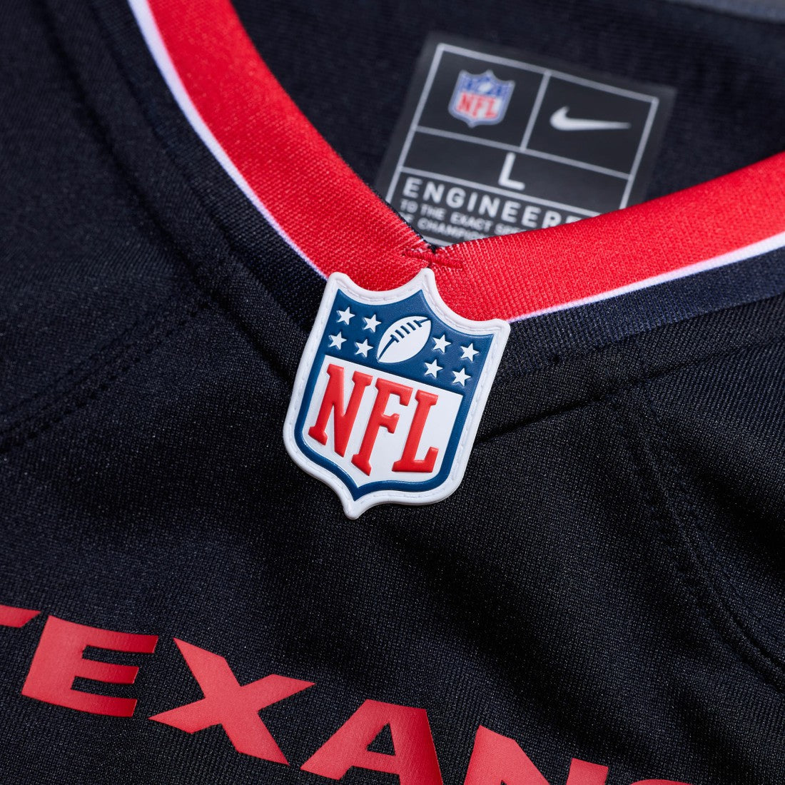 Houston Texans #1 Dad Game Jersey Navy