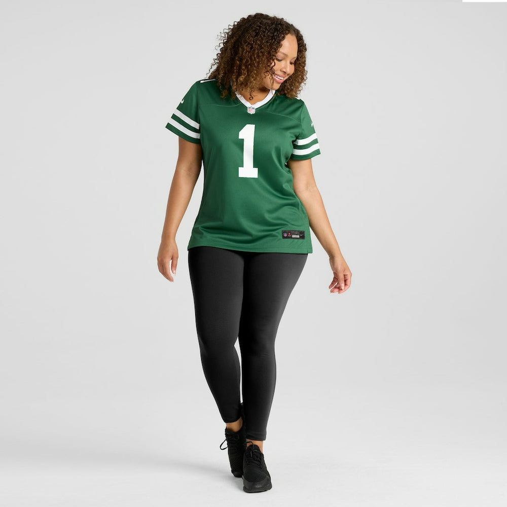 New York Jets Women's #1 Mom Game Jersey Legacy Green