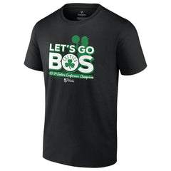 Boston Celtics 2024 Eastern Conference Champions Layup Drill T-Shirt Black