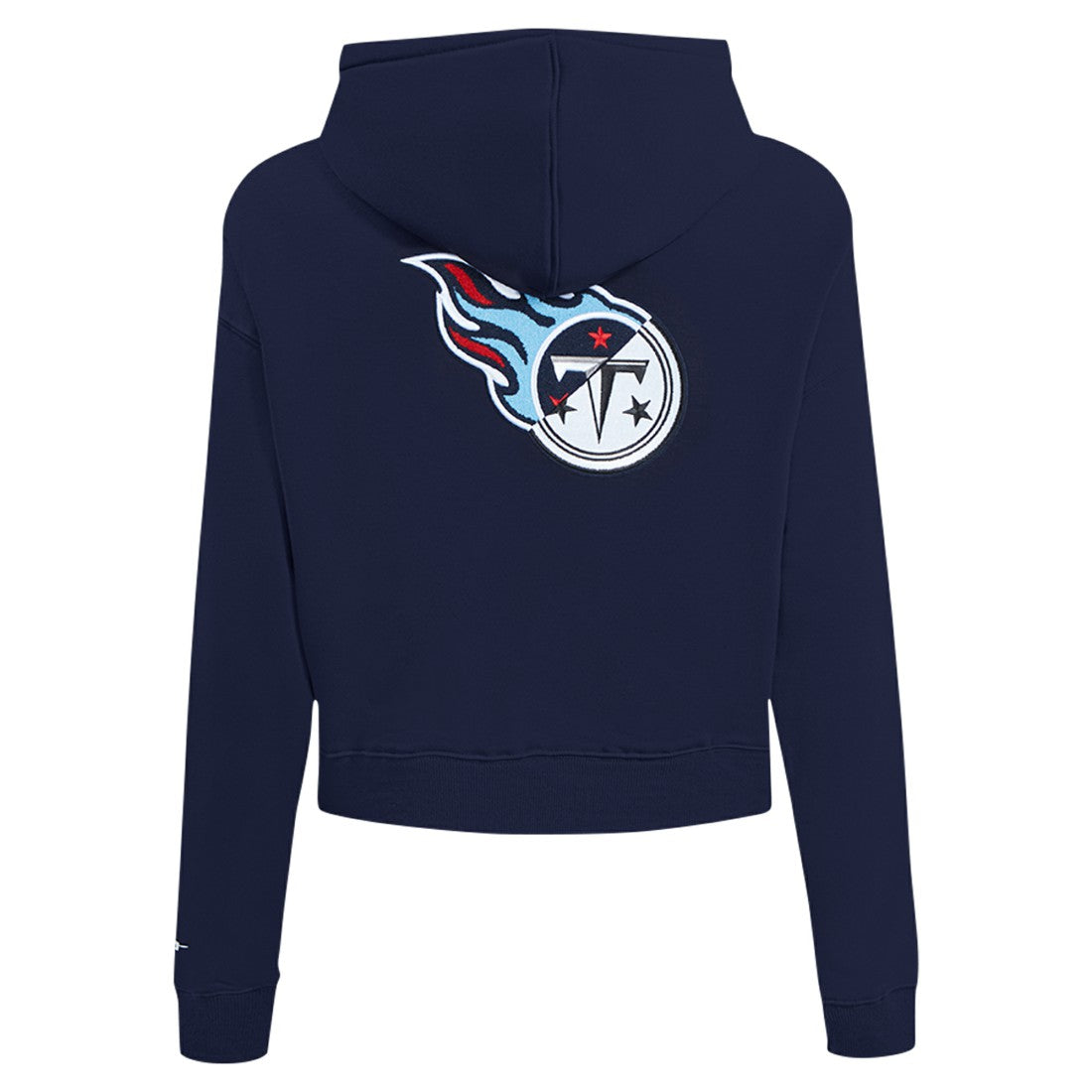 Tennessee Titans Pro Standard Women's Split Logo Full-Zip Hoodie Navy