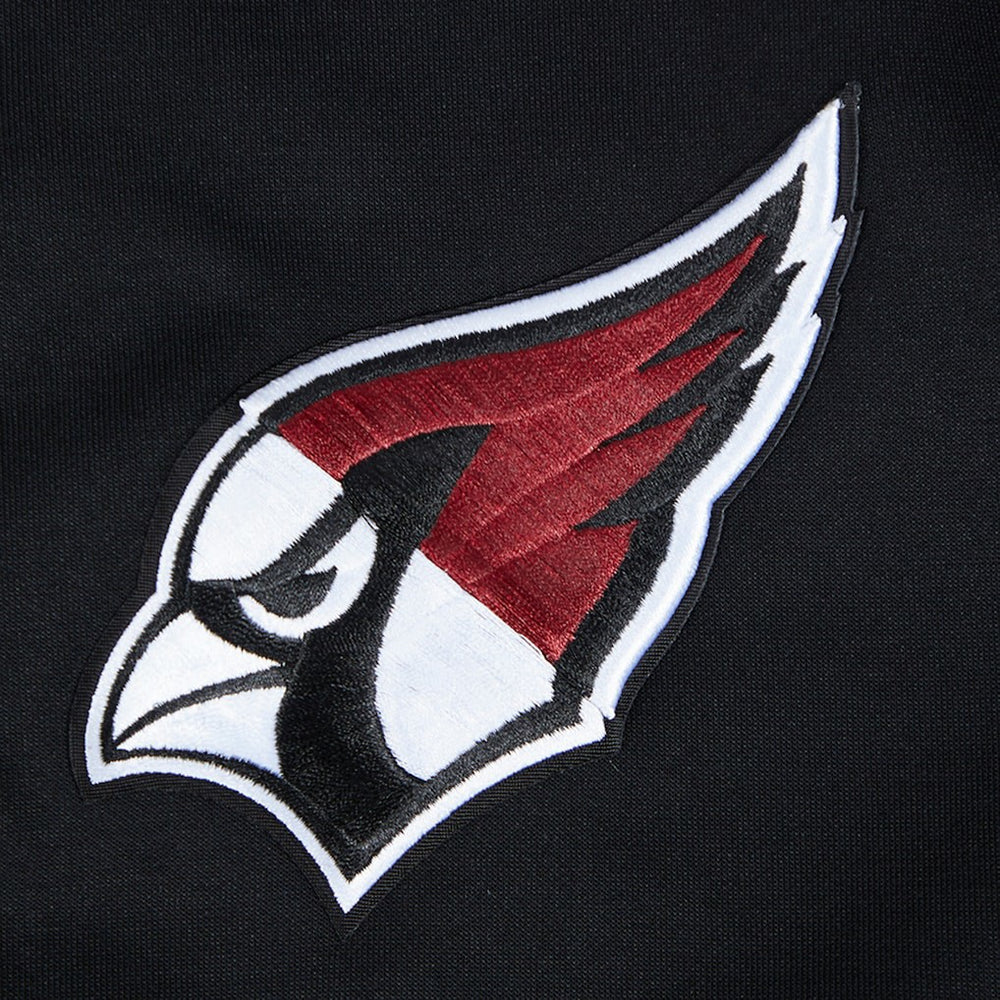 Arizona Cardinals Pro Standard Women's Split Logo Full-Zip Hoodie Black