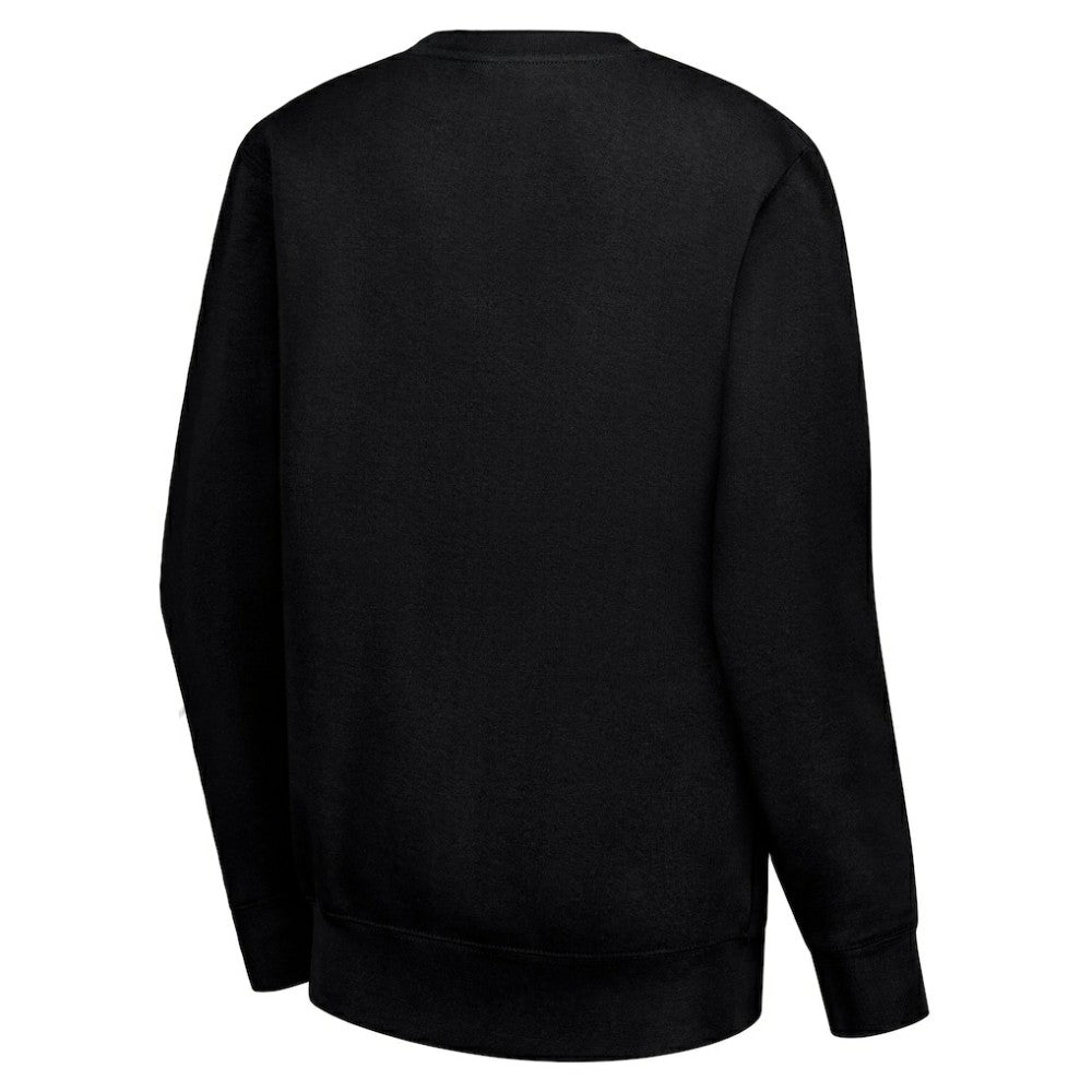 NHL Carolina Hurricanes G-III 4Her by Carl Banks Women's Team Logo Tri-Blend Fleece Pullover Sweatshirt - Black