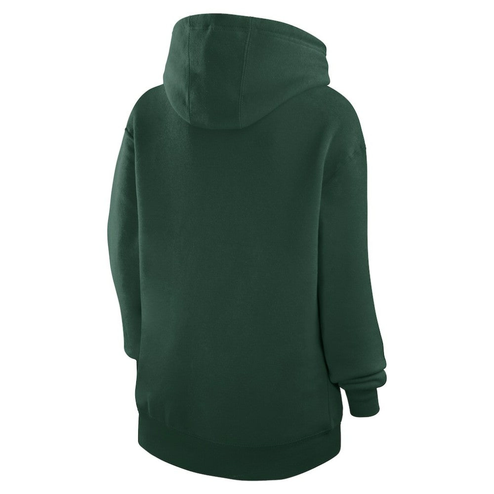 NHL Dallas Stars G-III 4Her by Carl Banks Women's Team Logo Tri-Blend Fleece Pullover Hoodie - Olive