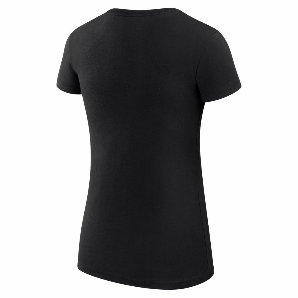 Los Angeles Lakers G-III 4Her by Carl Banks Women's Super-Slim Fit Lightweight Team Logo T-Shirt Black