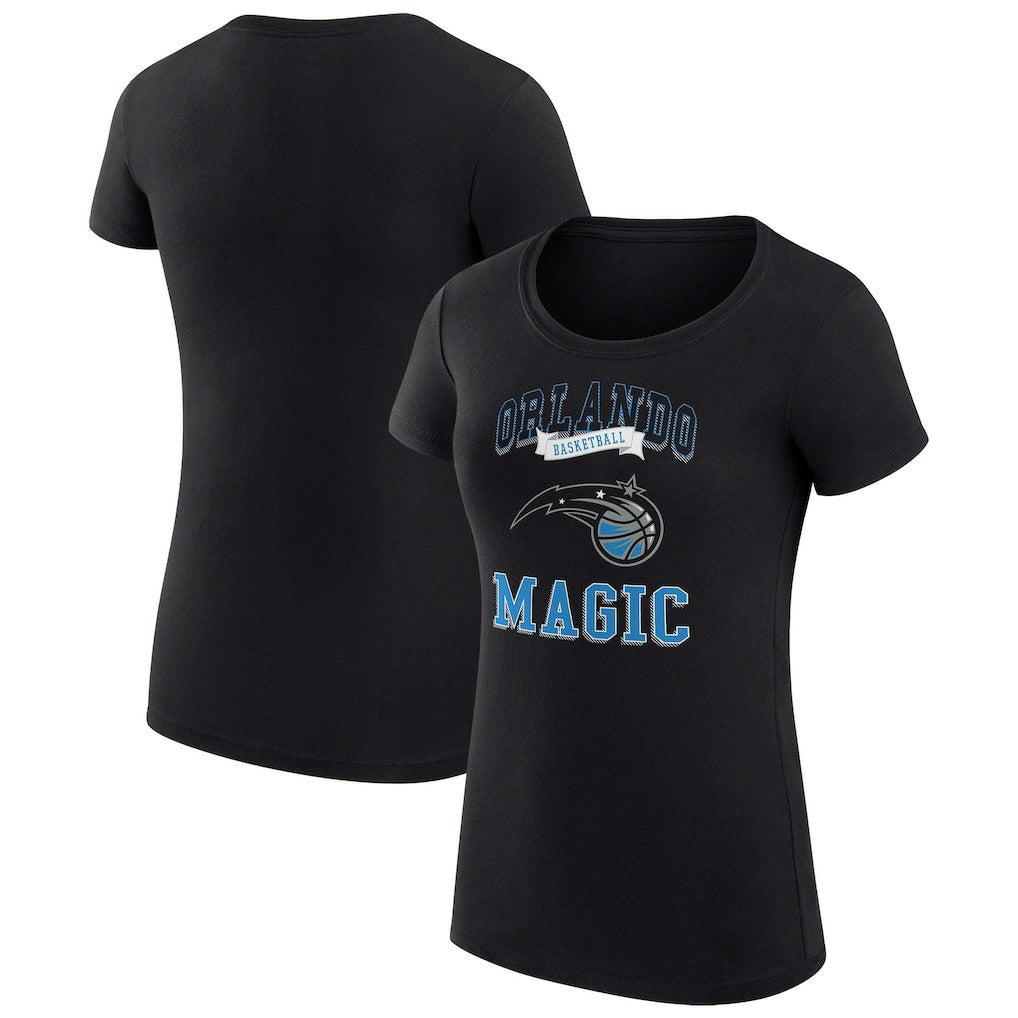 Orlando Magic G-III 4Her by Carl Banks Women's Super-Slim Fit Lightweight Team Logo T-Shirt Black