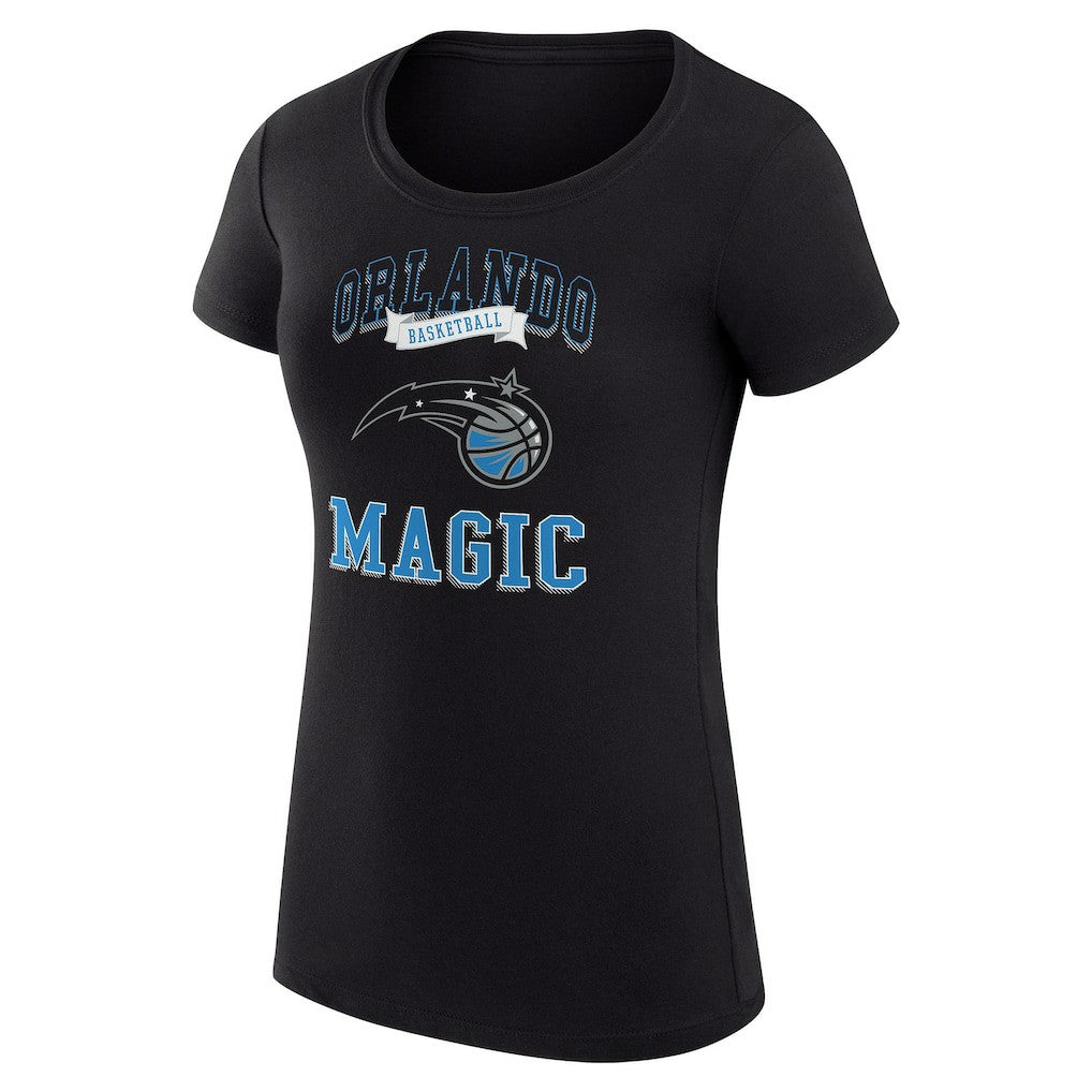 Orlando Magic G-III 4Her by Carl Banks Women's Super-Slim Fit Lightweight Team Logo T-Shirt Black