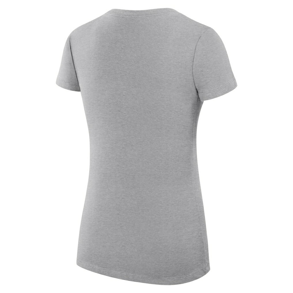 Cleveland Cavaliers G-III 4Her by Carl Banks Women's Super-Slim Fit Lightweight Team Logo V-Neck T-Shirt Heather Gray
