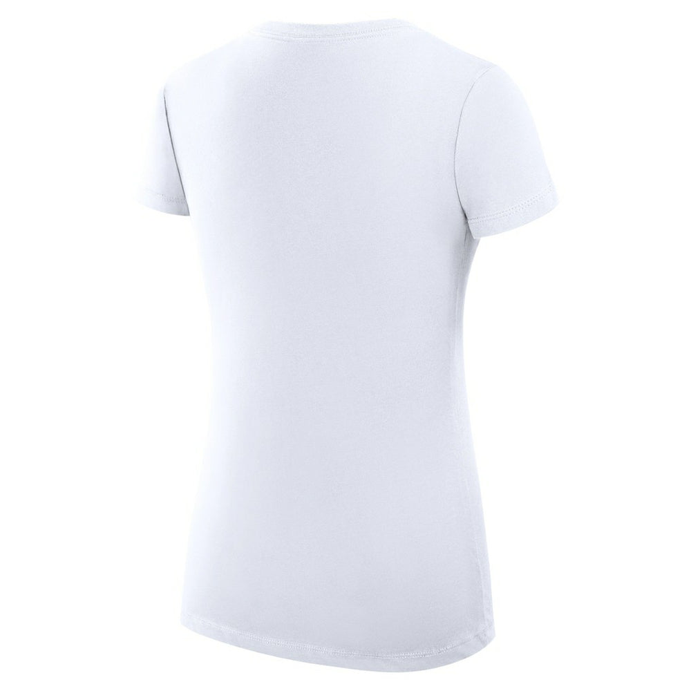 Boston Celtics G-III 4Her by Carl Banks Women's Super-Slim Fit Lightweight Team Logo V-Neck T-Shirt White