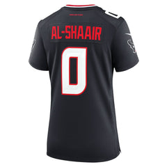 Azeez Al-Shaair Houston Texans Women's Team Game Jersey Navy