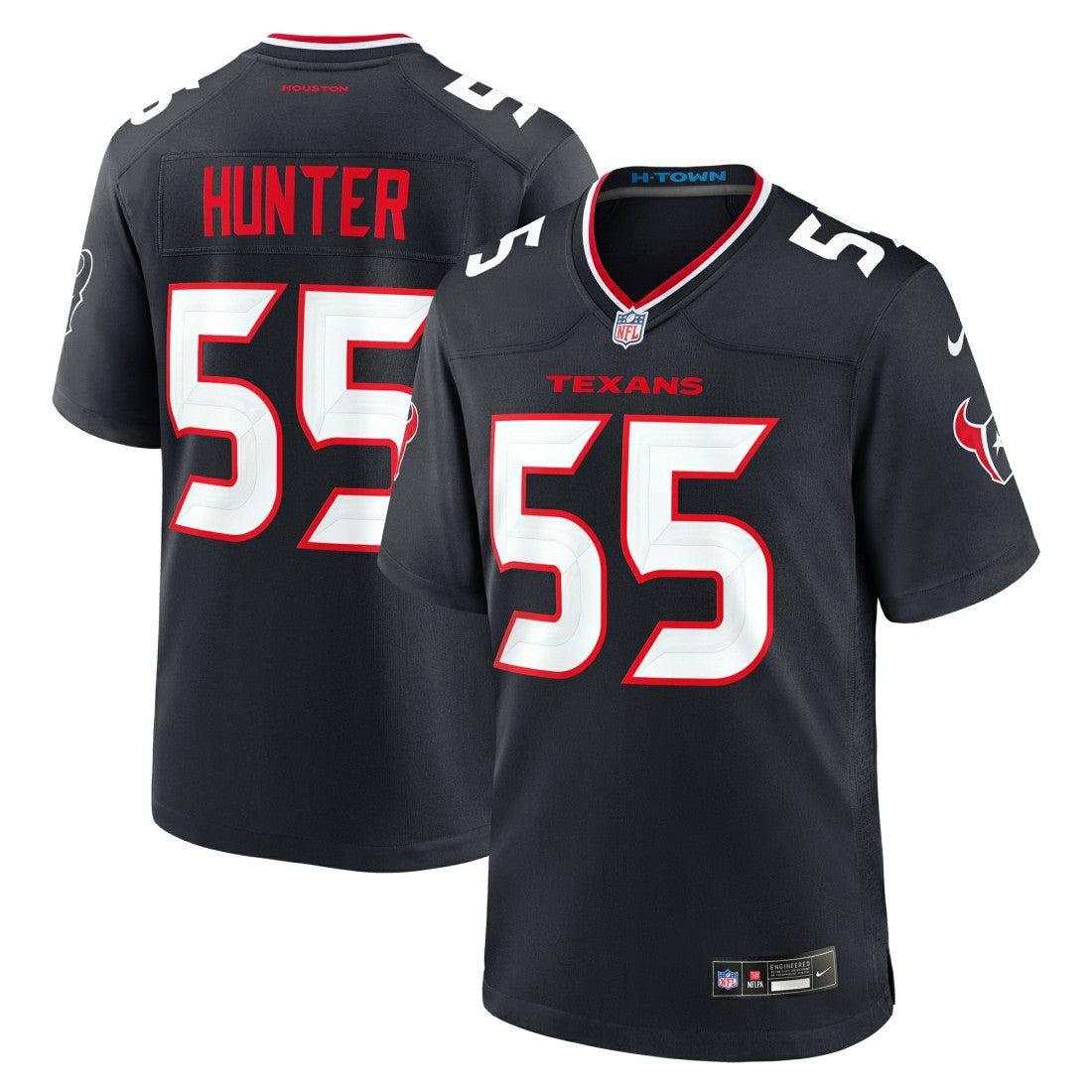 Danielle Hunter Houston Texans Team Game Jersey Navy