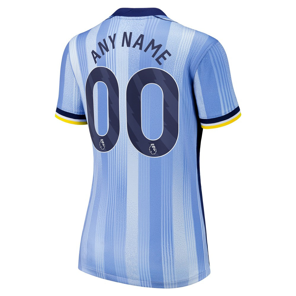 Tottenham Hotspur Women's 2024/25 Away Replica Custom Jersey Blue